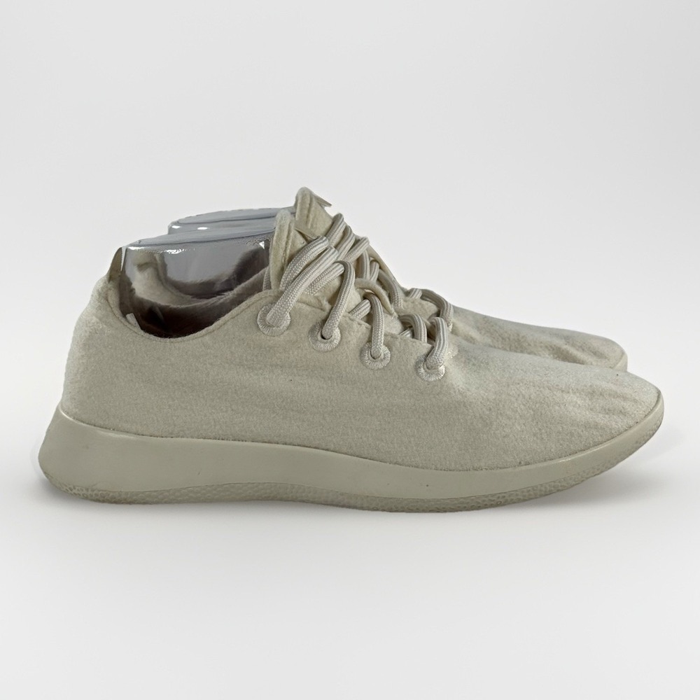 Allbirds Merino Wool Runners Natural White Running Walking Shoes Women's Size 10